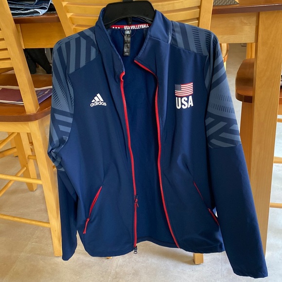 Official USA Volleyball Warm-Up Jacket - Picture 1 of 3